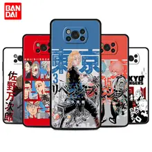 

Tokyo Revengers Anime Red Case for Xiaomi Mi Poco X3 NFC Redmi Note 9s 9 9A 9C 8 10 11 9T 8T 10T Cover Silicone Funda Original