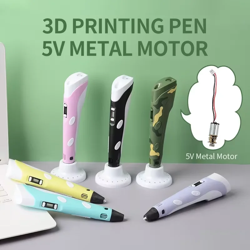 3d printing pen New Generation LED Display Electronic Three-Dimensional Graffiti Painting Tool DIY Smart Toy Birthday Gift