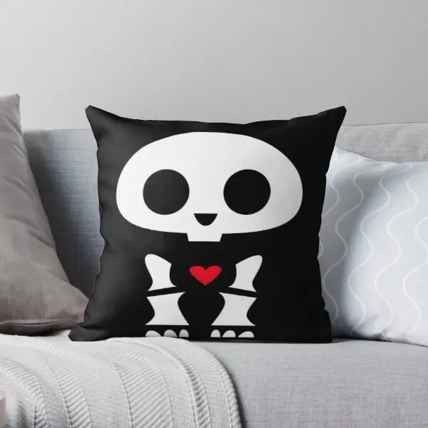 

Skelanimals Printing Throw Pillow Cover Square Decor Decorative Soft Sofa Cushion Waist Fashion Pillows not include