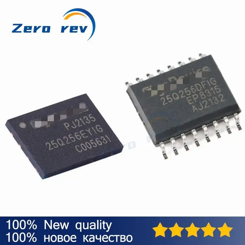 5 10Pcs 100% New Free Delivery GD25Q256EYIGR 25Q256EYIG WSON 8 ...