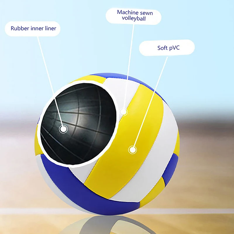 Volleyball Professional Competition PVC Volleyball Size 5 Beach Outdoor Camping Indoor Game Ball Training Ball