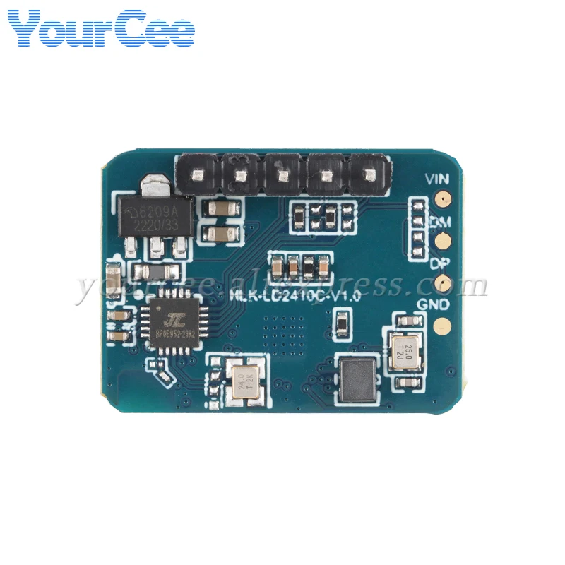 5 Stuks/1Pc HLK-LD2410C Ld2410c 24Ghz Menselijke Aanwezigheid Sensor Millimeter Golf Radar Module Niet-Contact Hartslag Bewegingsdetectie