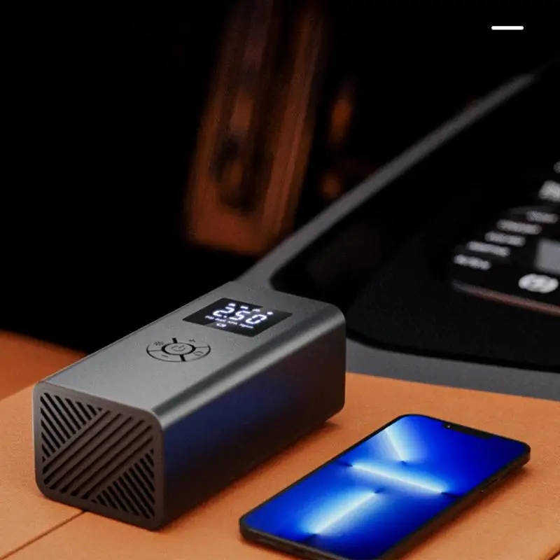 

Portable Car Tire Pump Rechargeable Tire Inflator Compressor Digital Cordless Car Tyre Inflator Air Pump For Bicycle Balls