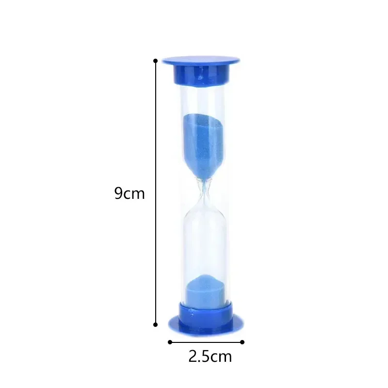 6 Pieces/set Sand Clock Hourglass 30S 1 2 3 5 10 Minutes Ornaments Home Children Gift Decoration Timer Clocks Decor Garden sand timer liquid hourglass timer colored hourglass