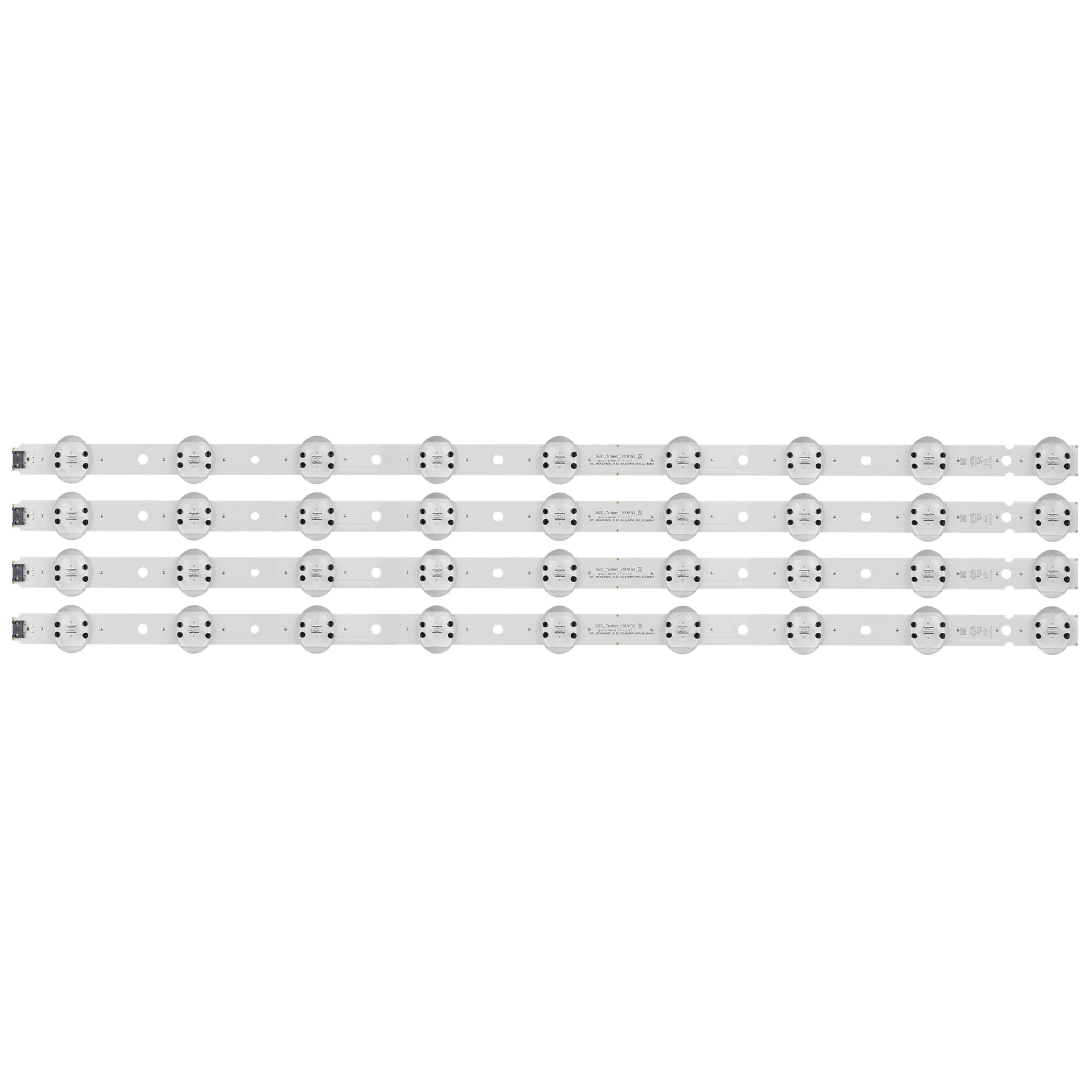 

4 PCS LED Strip for LG 65UK6300YVB 65UK6300 65UK6400 65UK6470PLC 65UK6400PLF 65UK6300PUE SSC_65UK63_9LED_SVL650A95 EAV64013801