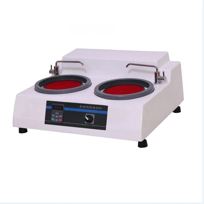 

Double disc variable speed metallographical specimen grinding polishing machine/metallurgical grinder polisher