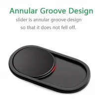Mini couverture de WebCam en métal Ultra mince, obturateur magnétique coulissant, autocollant de confidentialité pour caméra Web Macbook Pro, ordinateurs portables, PC, objectif IPhone 5
