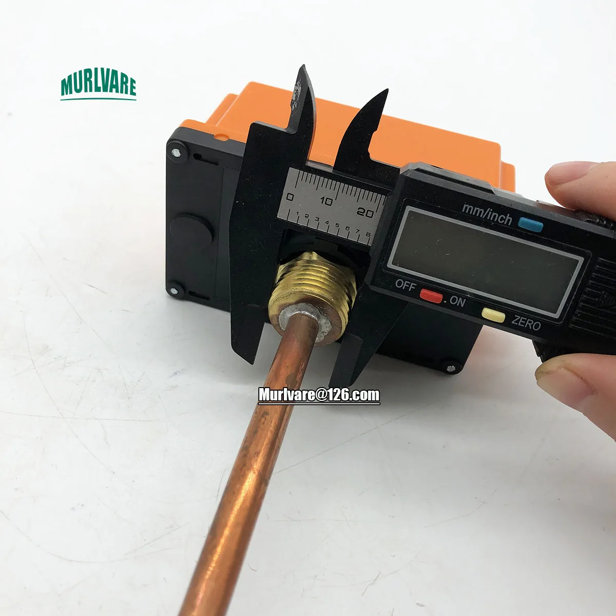 Description Picture 4 of item30-110 Degree 0-90 Degrees 220V 16A Heating System Water Heater Boiler Switch Thermostat Control Valve