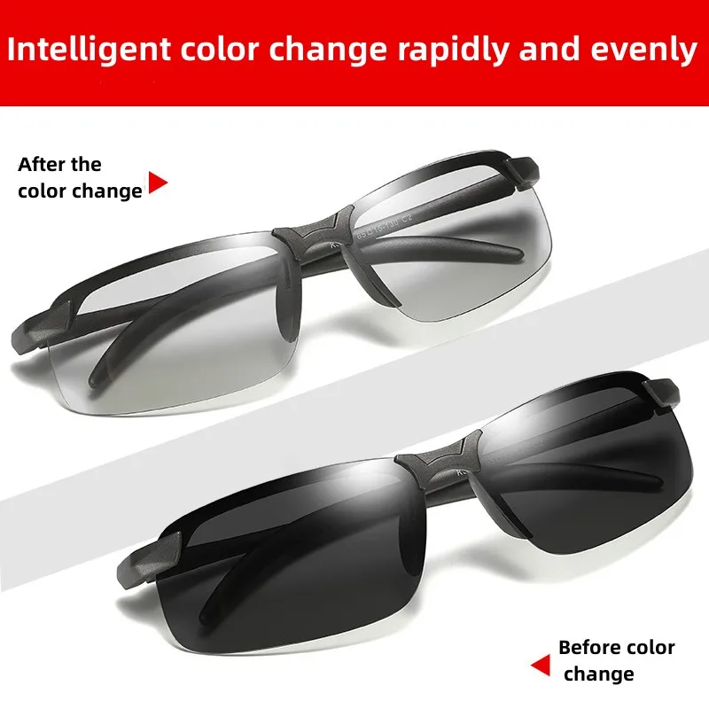 Enhanced Photochromic Sports Sunglasses – UV400 Protection