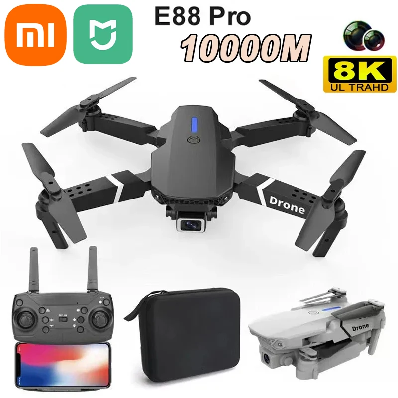 Xiaomi Mijia E88 Pro Aereo Fotografico Aereo 8K Dual Camera Drone Gimbal A Tre Assi Automatico Cruise Folding Drone