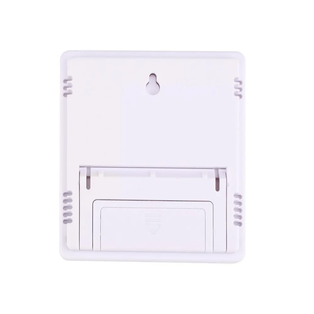 Digital Temperature Humidity Meter HTC-2 Indoor Outdoor Hygrometer Thermometer Weather Station Clock