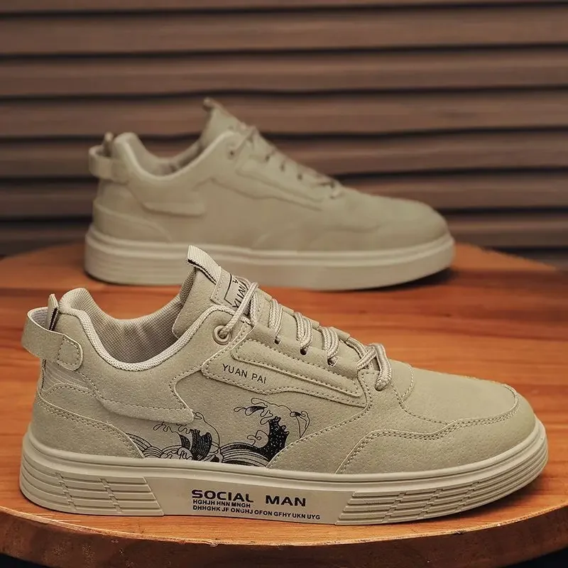 

Autumn Men's Shoes New Breathable Canvas Shoes Men's Korean Edition Trendy Versatile Low Top Sports Casual Board Shoes