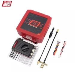 RUSH MAX Solo High-Power 5.8GHz VTX Video Transmitter with Antenna for Long-Range FPV Drones (48CH  VTX)