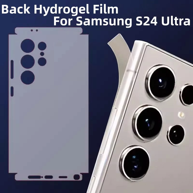 Back Hydrogel Film For Samsung Galaxy S24 Ultra Plus S24+ Matte HD Clear Screen Protector S23+ S23 Ultra Soft Protective Film