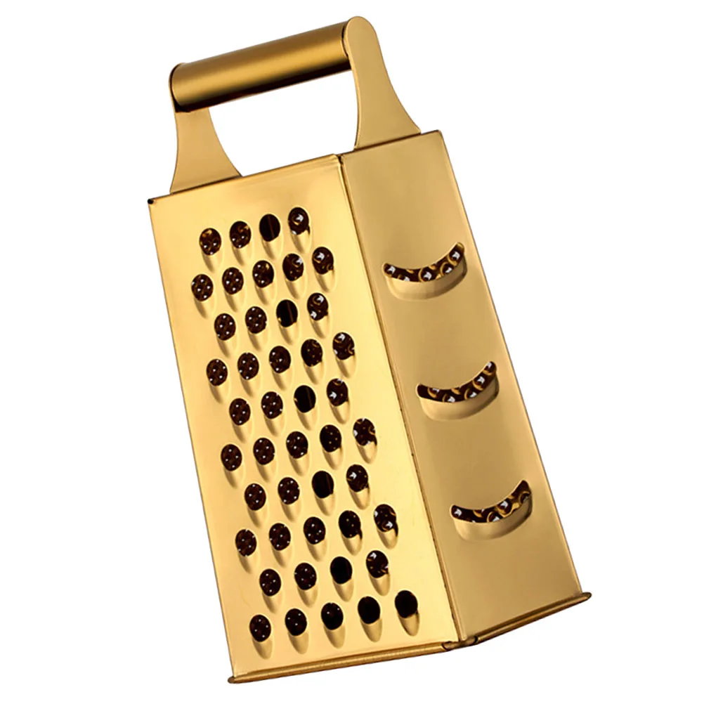 

Kitchen Grater Box 4-Sided Zester Stainless Steel Vegetable Slicer Food Shredder Gadgets