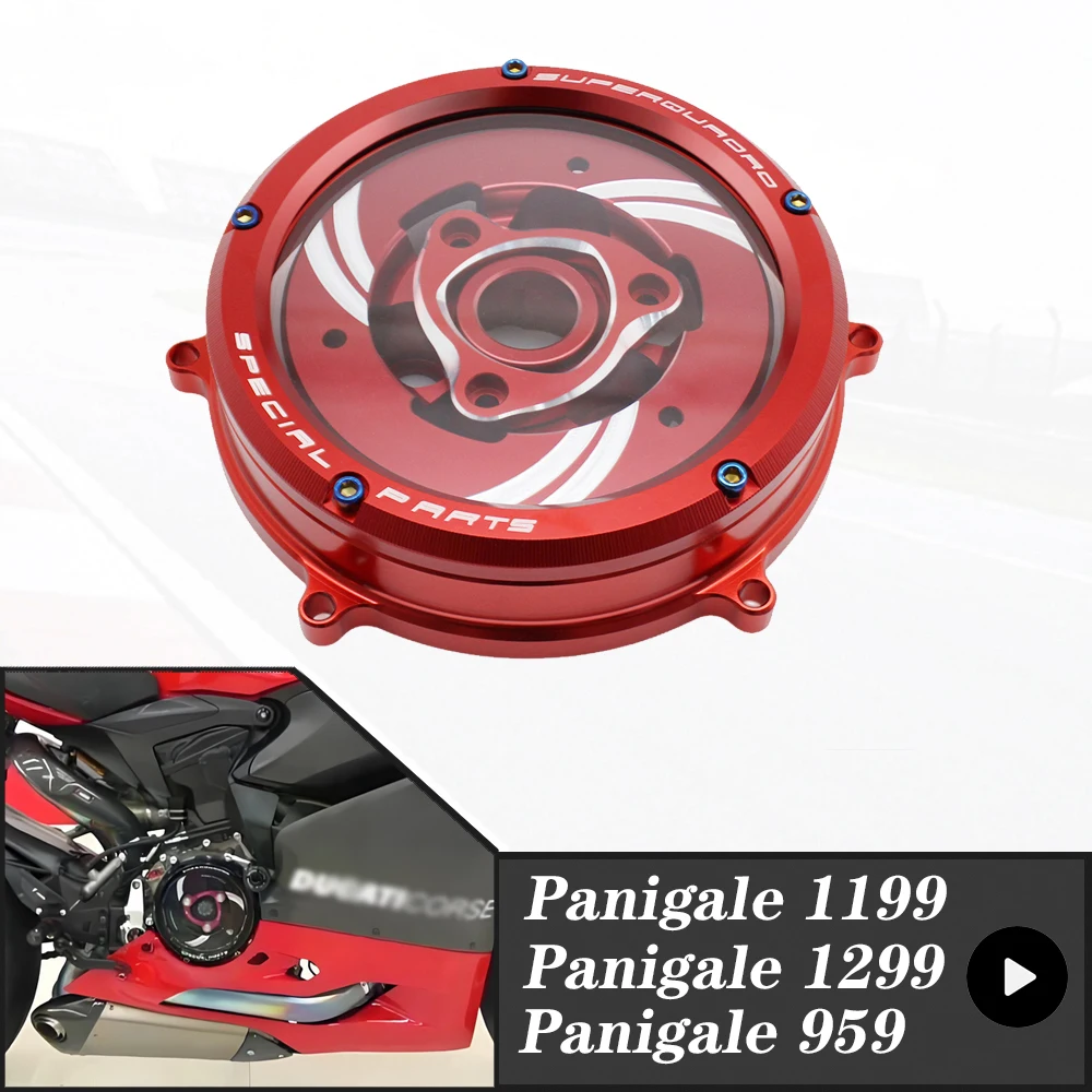 クリアクラッチカバー　Panigale、パニガーレ1299、959 クリアクラッチカバー Panigale、パニガーレ1299、959 Amazon