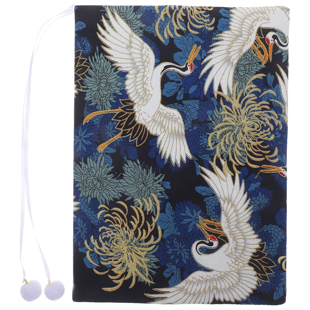 Book Cover Sleeve Protector A5 Book Covers Hardcover Soft Cloth Book Protector Hand-made Book Sleeve Notebook Decor - 2