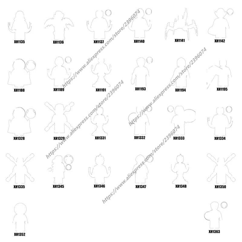 

Экшн-фигурки, строительные блоки, игрушки XH1135 XH1136 XH1137 XH1140 XH1141 XH1142 XH1188 XH1189 XH1191 XH1193 XH1194 серии-060, 1 шт.