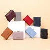 Fashionable Women Short Wallet Cute Casual Japanese Student Wallet Korean Version Simple Triple Fold Large Capacity Zero Wallets 1