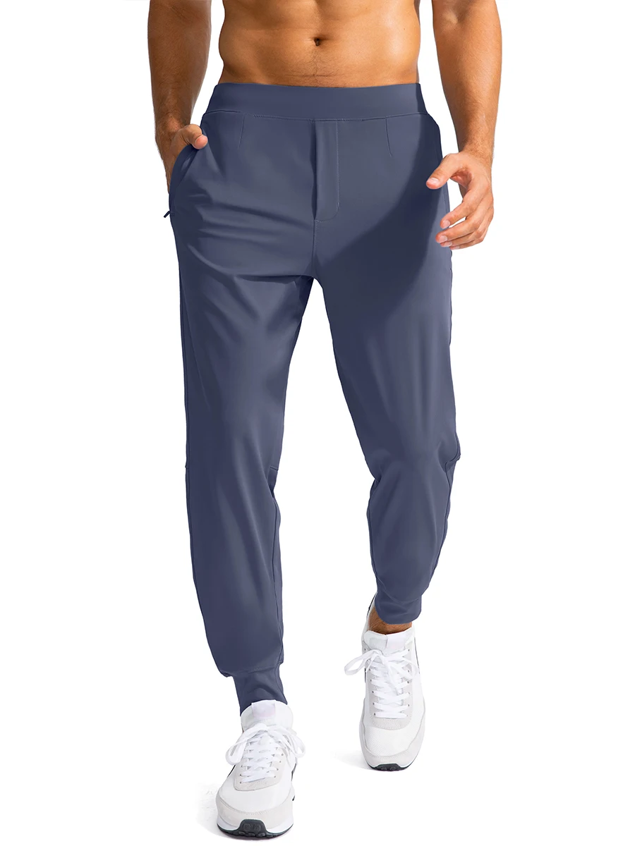 G Gradual - Pantalones deportivos para hombre con bolsillos con cremallera  para correr, hacer ejercicio y entrenar