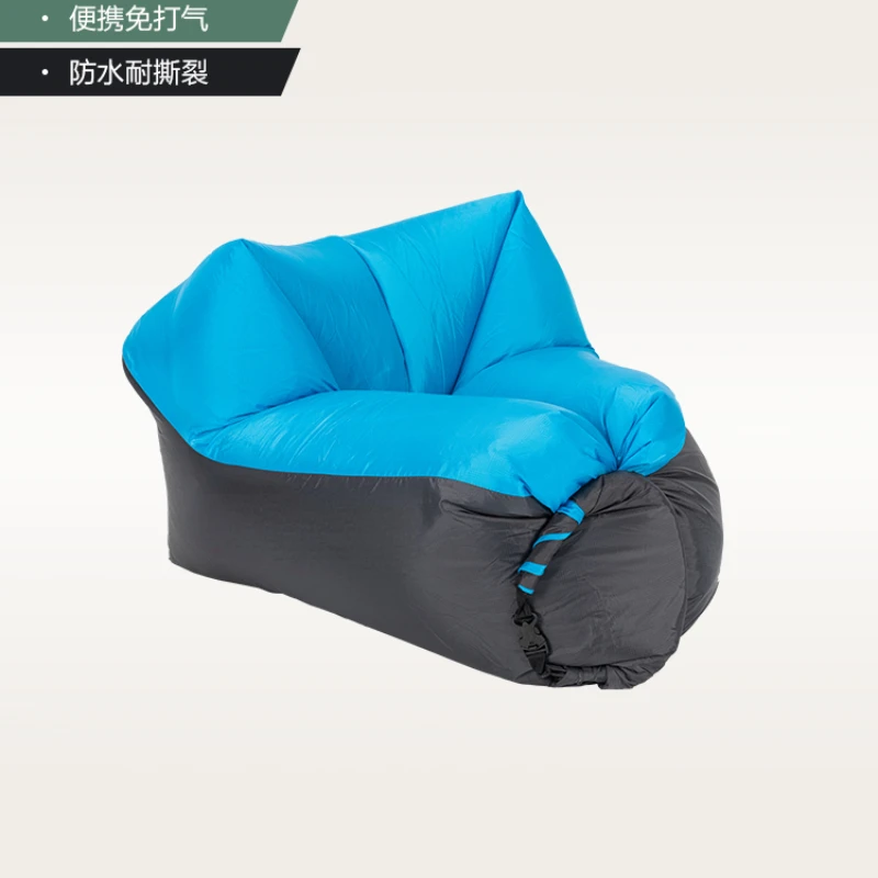 

Outdoor Camping Air Sofa Bed Lunch Break Beach Portable Lazy Inflatable Sofa Cloud Filled Playground Air Bed Inflatable Seatings