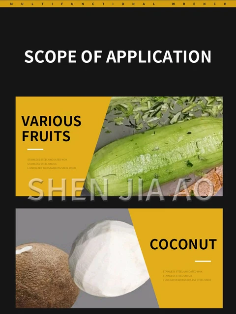 Éplucheur Électrique De Peau De Légume De Noix De Coco De Décapant