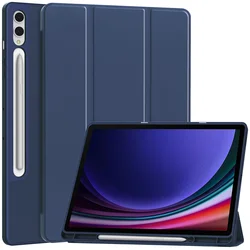 Premium Universal Tablet Case - 10 to 12.5 Durable Protective Cover - Tab A9 8.7 inch (Blue)