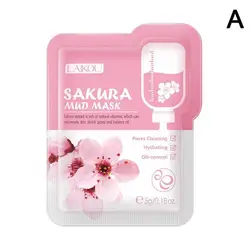 Sakura Mud Mask - Nourishing & Deep Cleansing Korean Skincare for Hydrated, Moisturized, and Brightened Skin (1pcs)