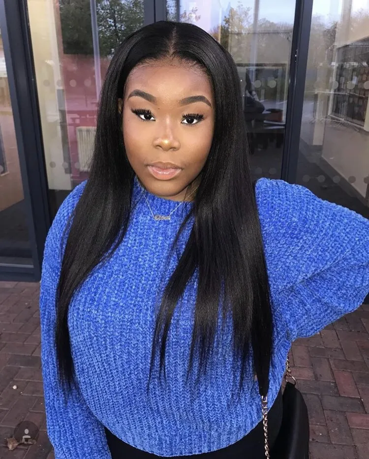Straight 3 Bundles Deal Brazilian 100% Human Hair Silky Soft Natural Color Double Weft 10"-28" Queen Weave Beauty
