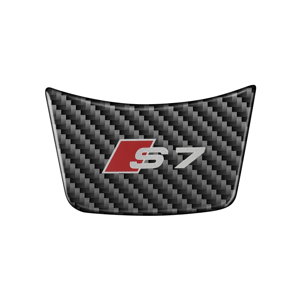 Premium Aluminium Alloy Steering Wheel Sticker Emblem Valve Cap with SLine RS Logo
