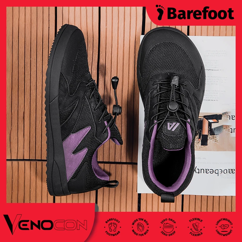 Wide ToeBox Feet Minimalist Barefoot Athletic Winter Casual Sneakers Footwear Man Men Women