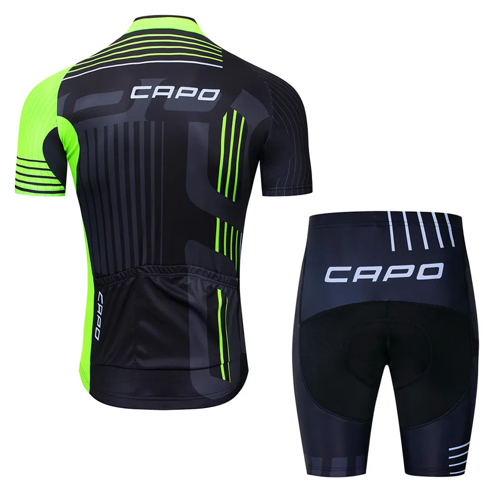 2021 Capo Cycling Jersey Set Ciclismo Hombre Summer Anti-uv Shirt Road Bike Shorts Men Bicycle Clothes - Cycling Sets - AliExpress