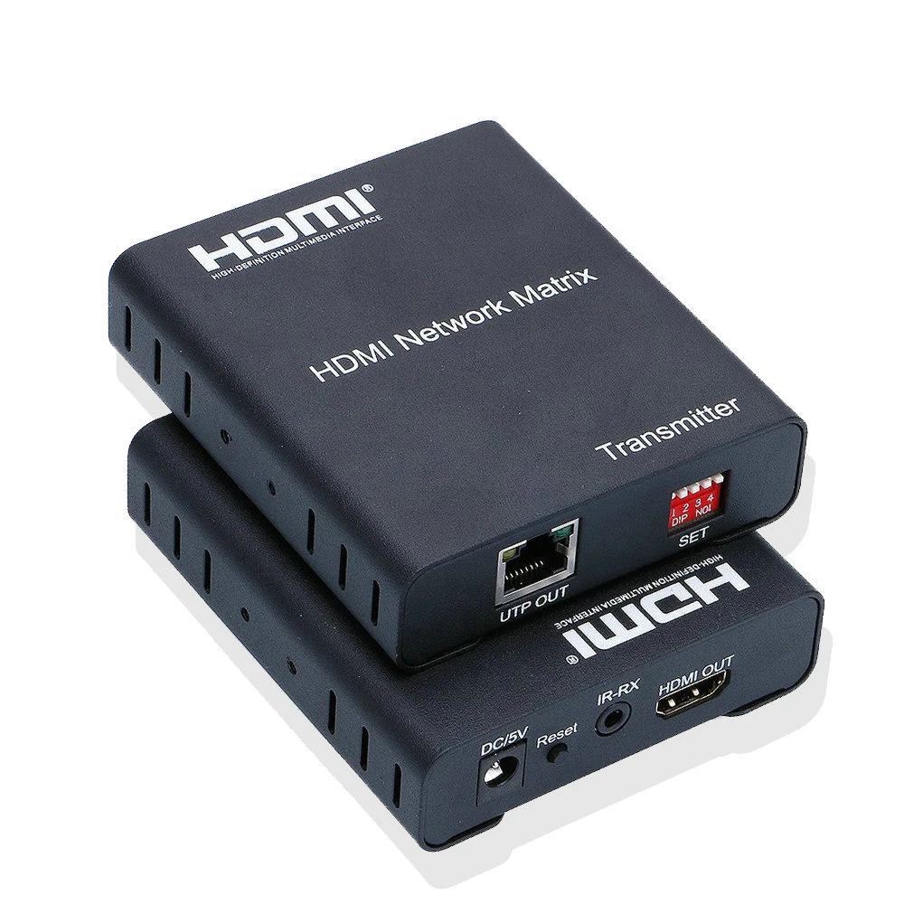 120 м HDMI сетевая матрица передатчик и приемник поддерживает один на