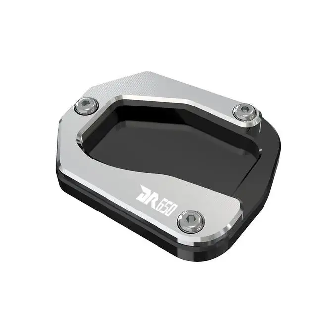 Motorcycle Kickstand Foot Extension Plate - Enlarged Side Stand Support
