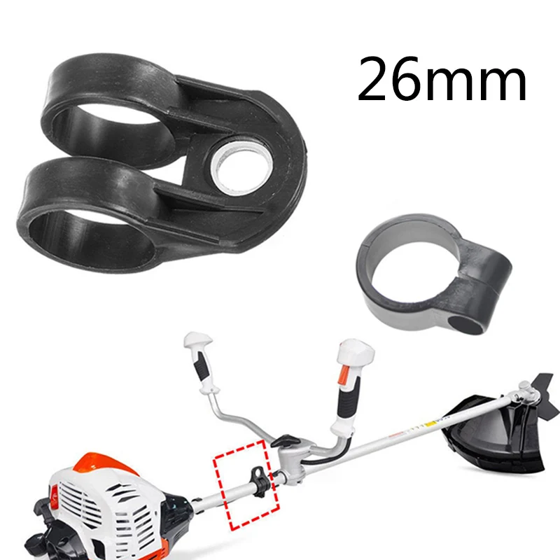 1pc Universal Trimmer Brushcutter Harness Hook Clip Bracket Black For 26mm Shaft Power Equipment Access Clamptite Tool