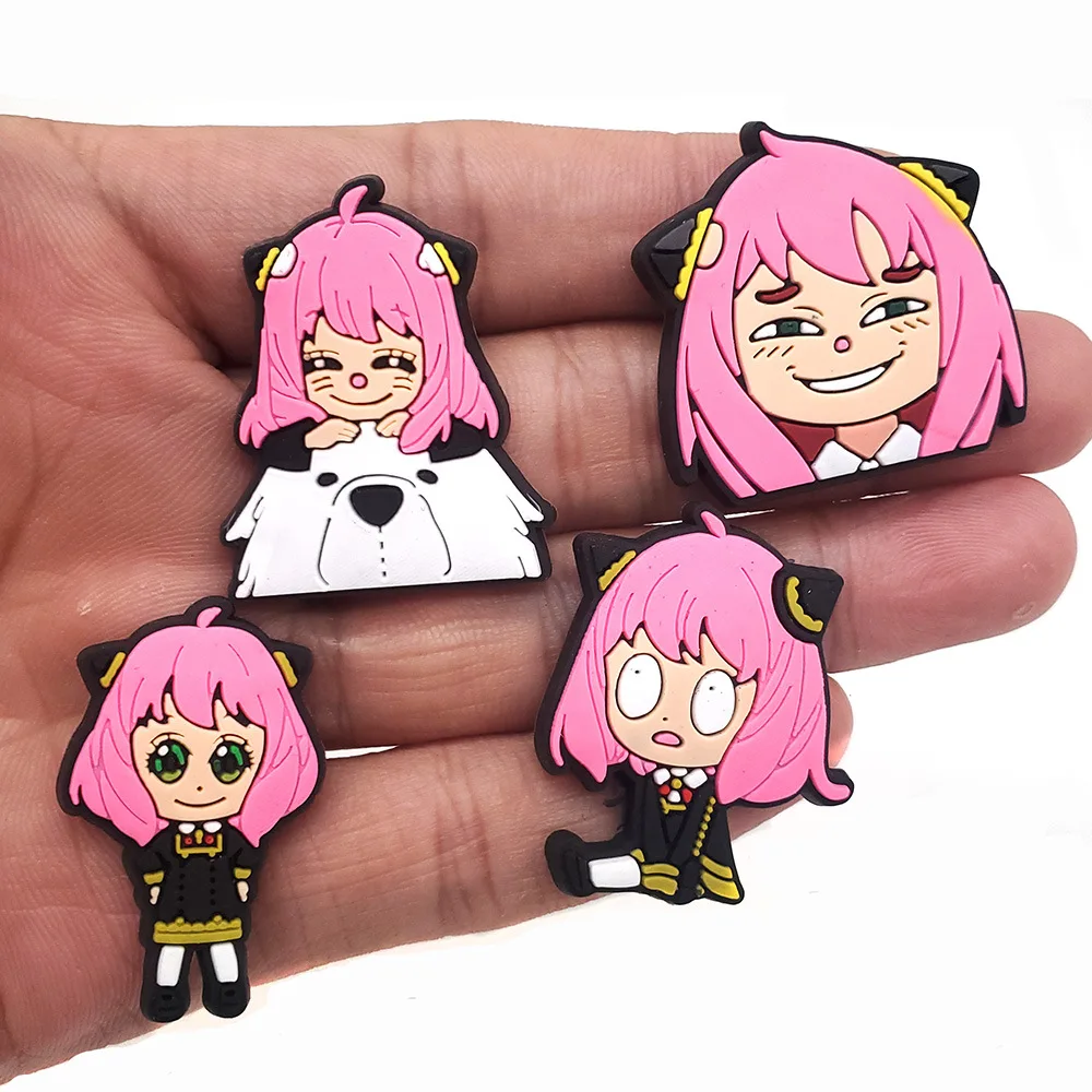 12 Charm Per Scarpe In PVC - Decorazioni Colorate Per Bambini E Ragazzi - Stile Cartoon