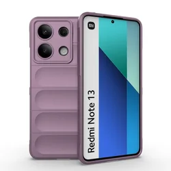 Airbag Anti - Drop Shockproof Armor Heavy Duty Phone Case - Note 11T Pro (Purple)