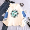 Sudadera con capucha de Anime japonés Haikyuu para hombre, ropa de calle de Manga larga, gráficos de Club de voleibol Aoba Johsai, mantener el calor, invierno