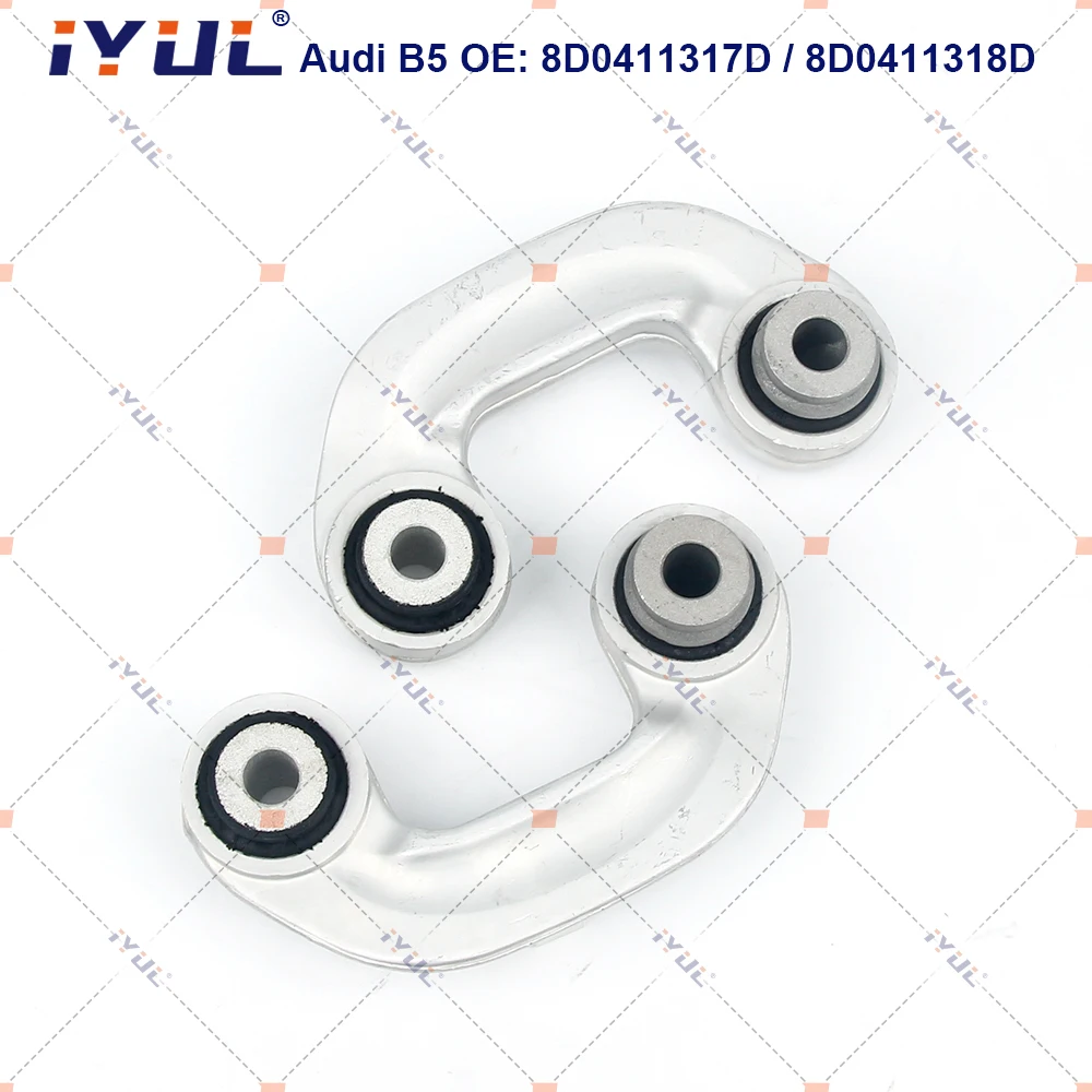 

IYUL Pair Front Axle Sway Bar End Stabilizer Link For Audi A4 8D2 B5 8D5 4B C5 A8 4D2 VW Volkswagen PASSAT SKODA SUPERB SEAT