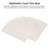 10pcs Fluorescein Sodium Ophthalmic Test Strip Professional Portable Cornea Cellular Damage Test Strips Ophthalmic Touch Strips 4