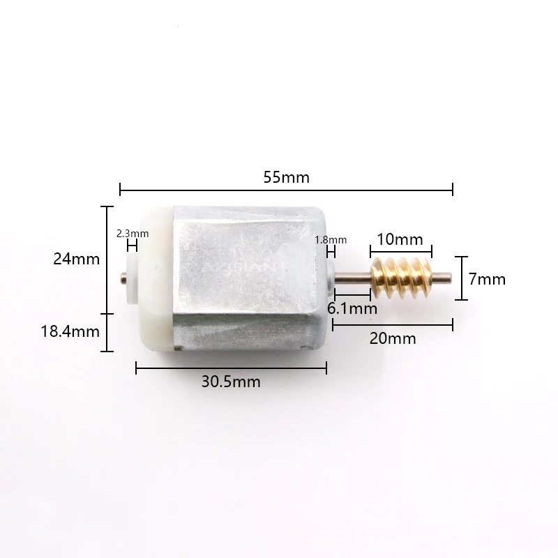 

FC-280SC-16240 Car Side Door Latch with power lock motor Worms For 2002-2009 Peugeot 307 SW internal replacement parts DIY