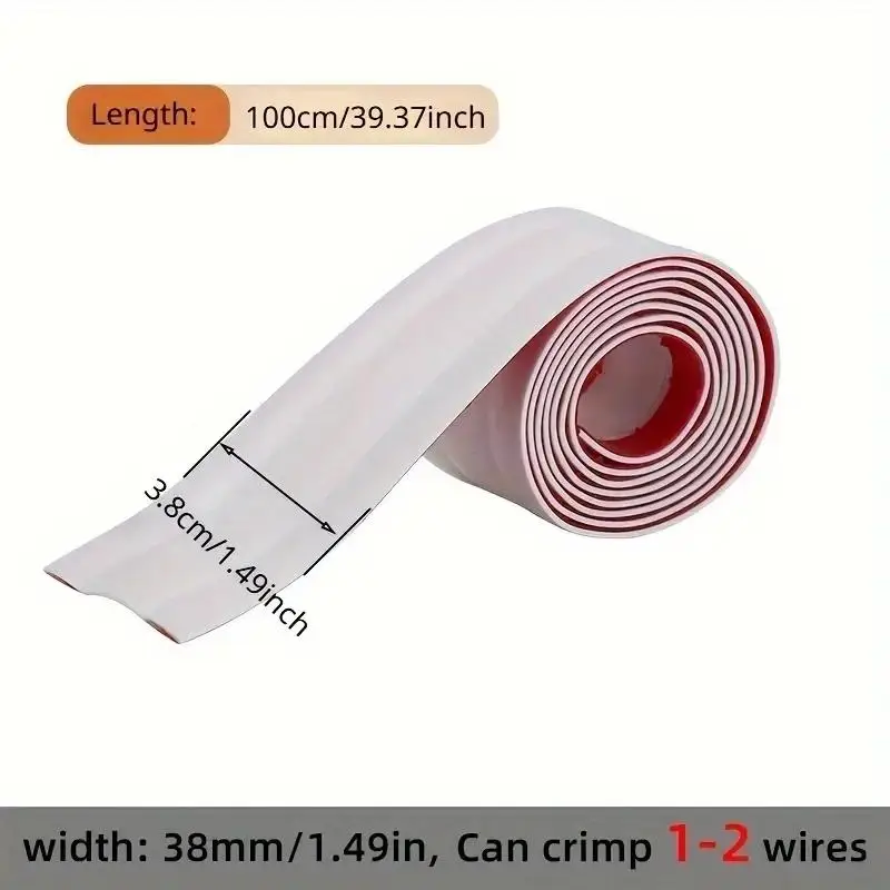 Household Appliances Fixed Wires Network Cables Data Cables Traceless Tape Neat Storage Tools Desktop Cable Organizer Storage 5
