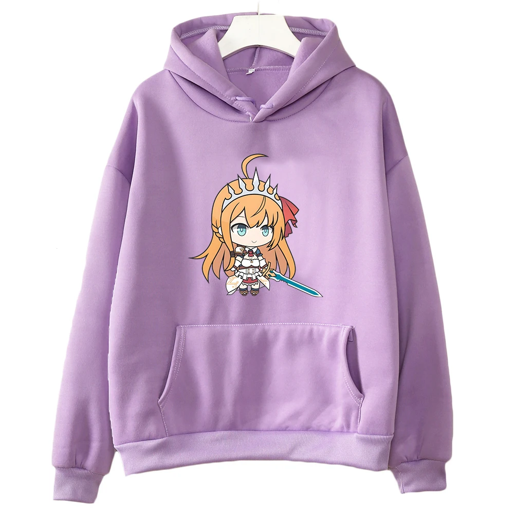 

Princess Connect! ReDive Women Streetwear Autumn Spring Long Sleeve Hoodies Harajuku Print Sweatshirts Unisex Casual Pullovers