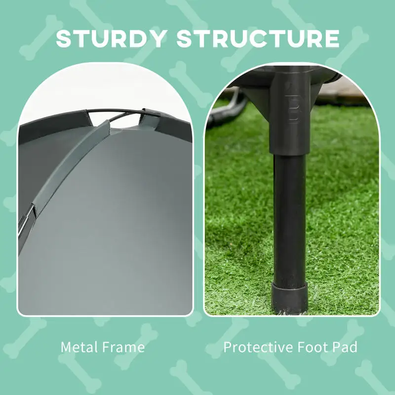 Elevated Canopy Dog Cot 3