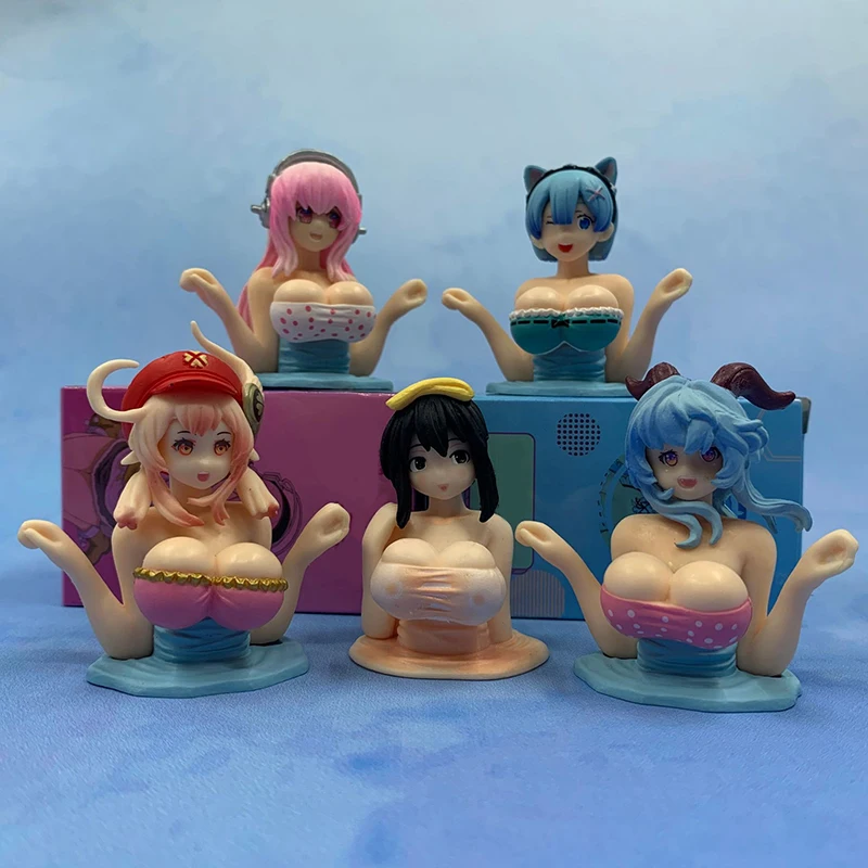 

Милые Канако грудь встряхивающие девушки украшения для автомобиля мультяшная кавайная аниме статуя автомобиля Приборная панель сексуальная кукла Фигурка Украшения для автомобиля