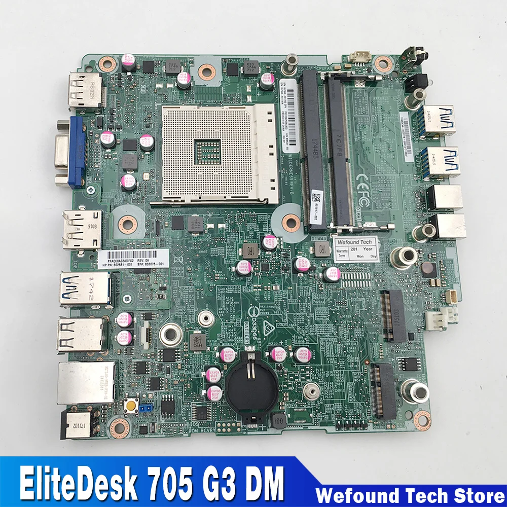 Per Scheda Madre Hp Elitedesk 705 G3 Dm 857549-001 857549-601 856533-002