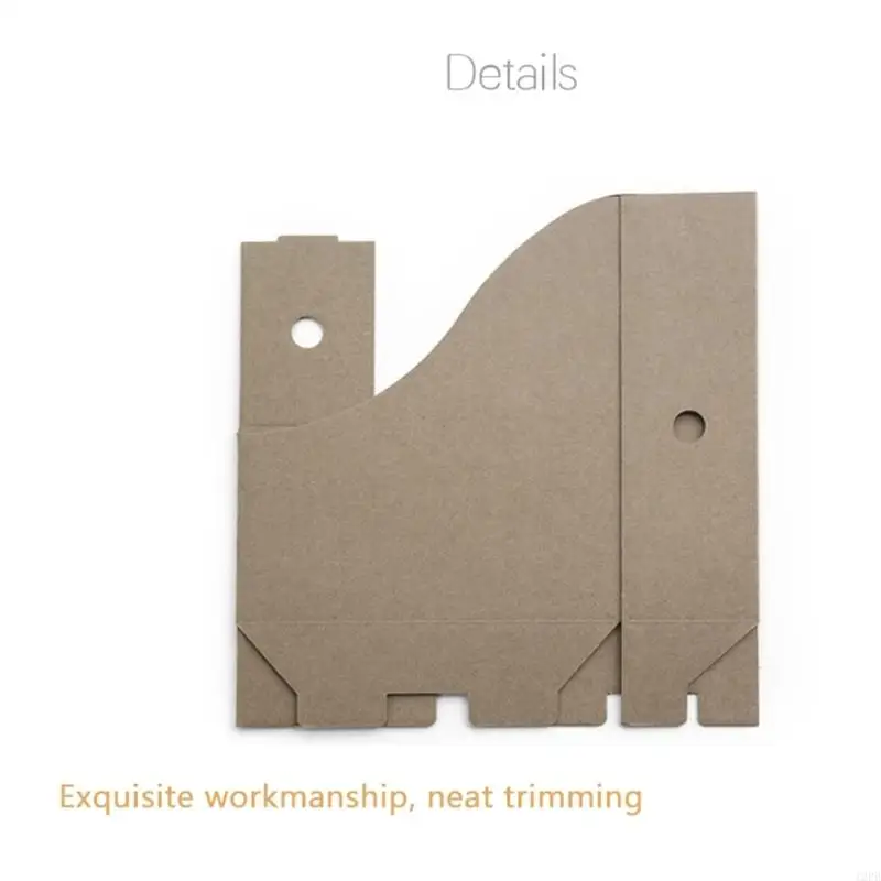 12pb 잡지 파일 홀더, 골판지 잡지 저장 상자 크래프트 종이 파일 폴더