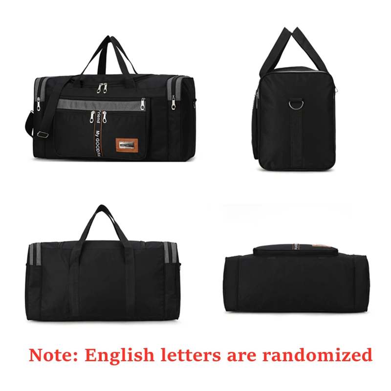 Large Capacity Portable Travel Bag - Men's Weekend Duffle