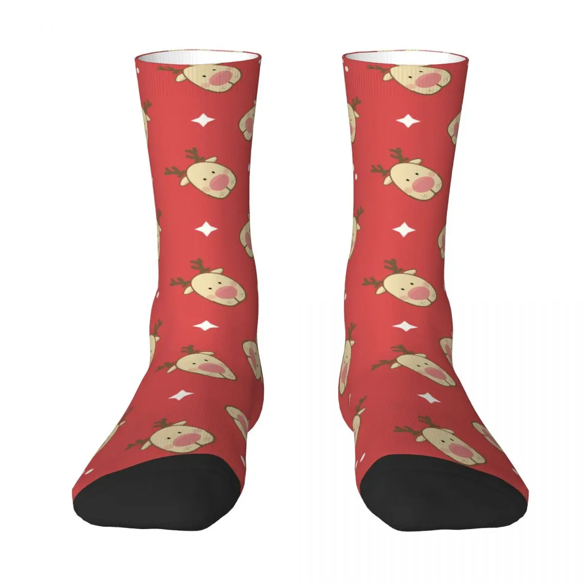 

Christmas,Elk Adult Socks Christmas,Elk,Chessboard Unisex socks,men Socks women Socks