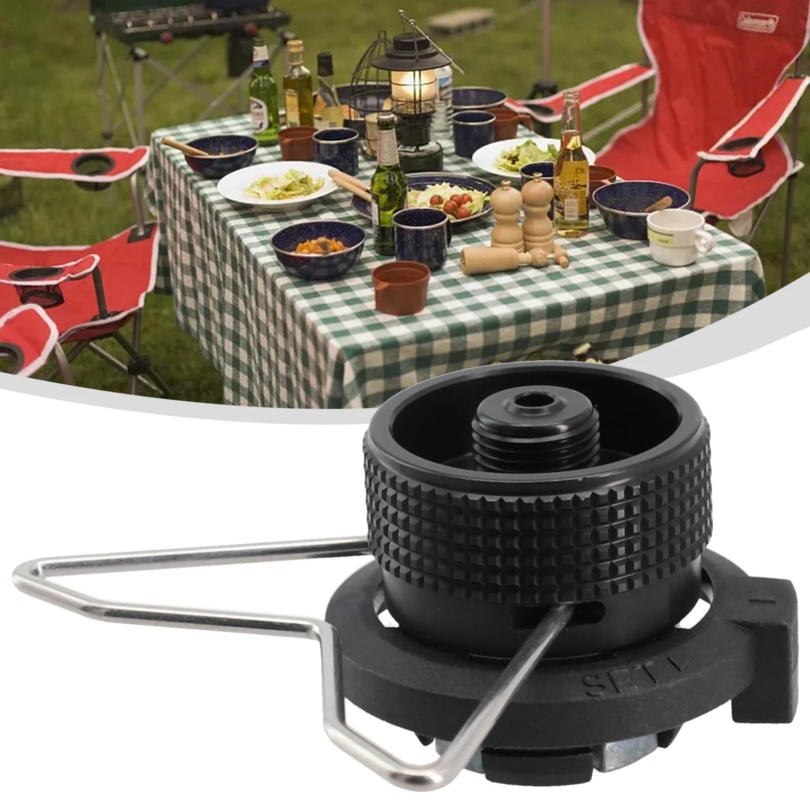 1pcs Camping Convert Adapter Aluminum Alloy Long Butane Cans Converter Head Z10 Z11 For Camping Stoves Accessories